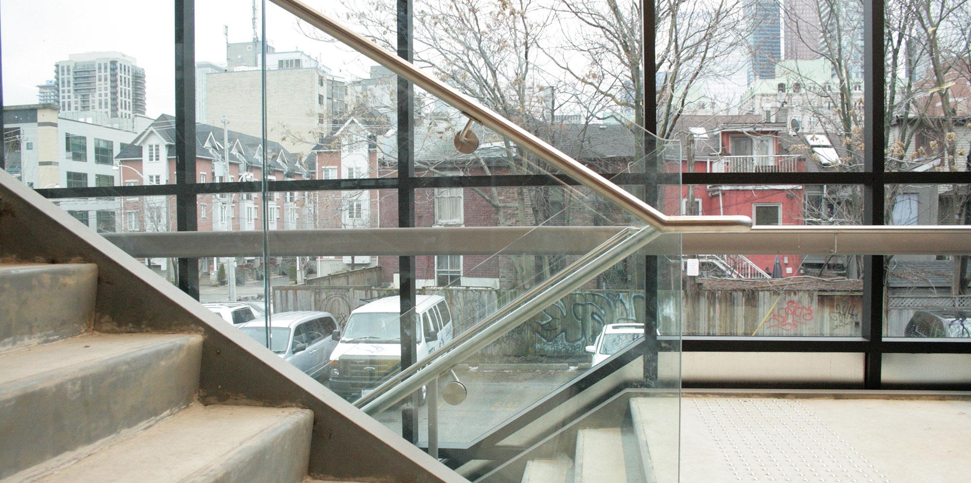 George Brown college stairwell