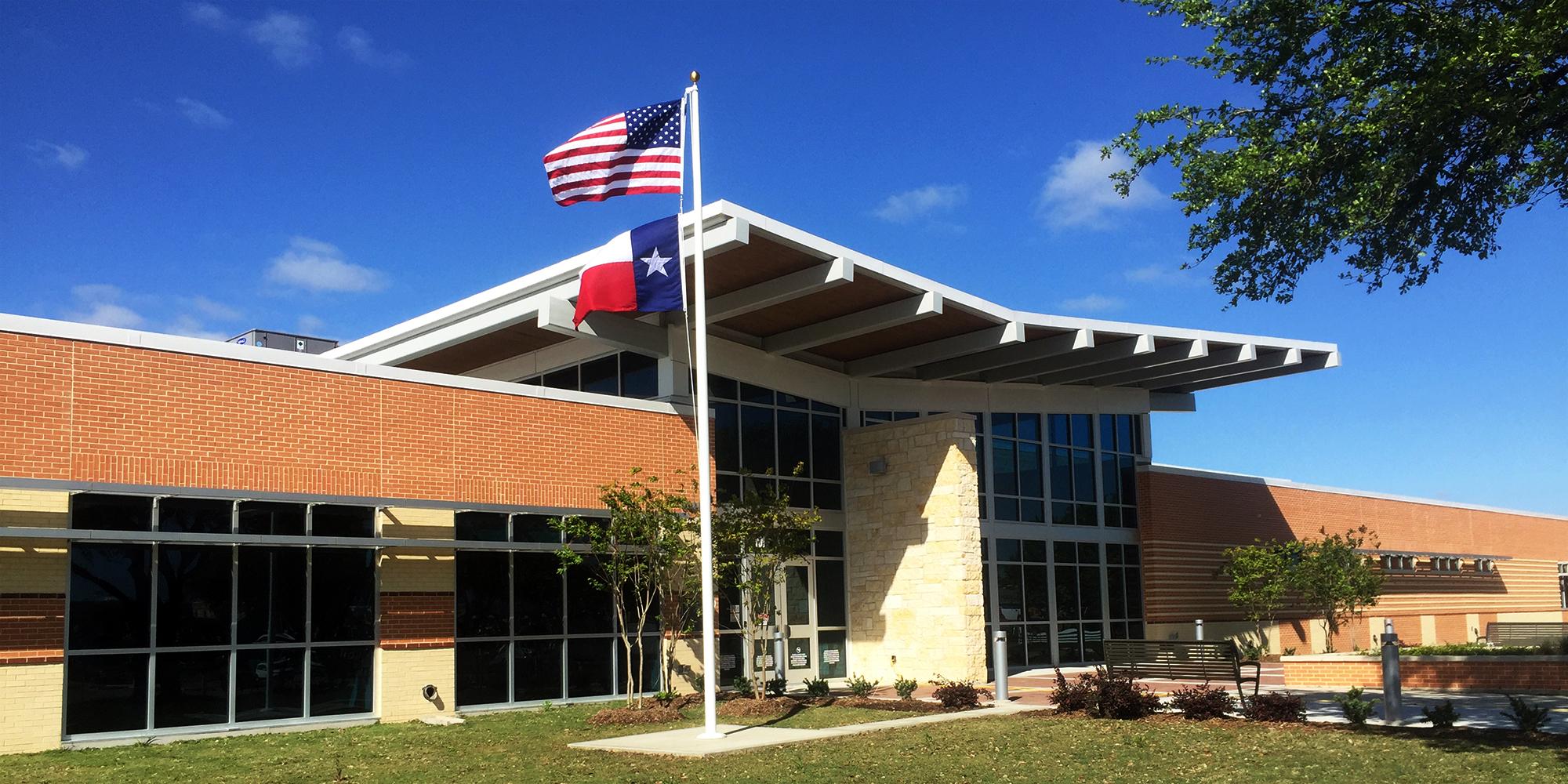 Front Entrance of Industrial Trades Center